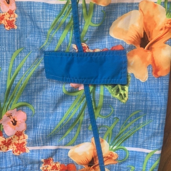 OP Mens Hawaiian Floral Mesh Lined Swim Trunks Board Shorts Size M (32-34) - Picture 5 of 6